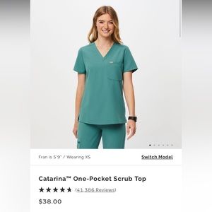 Figs Scrub Set - Eucalyptus